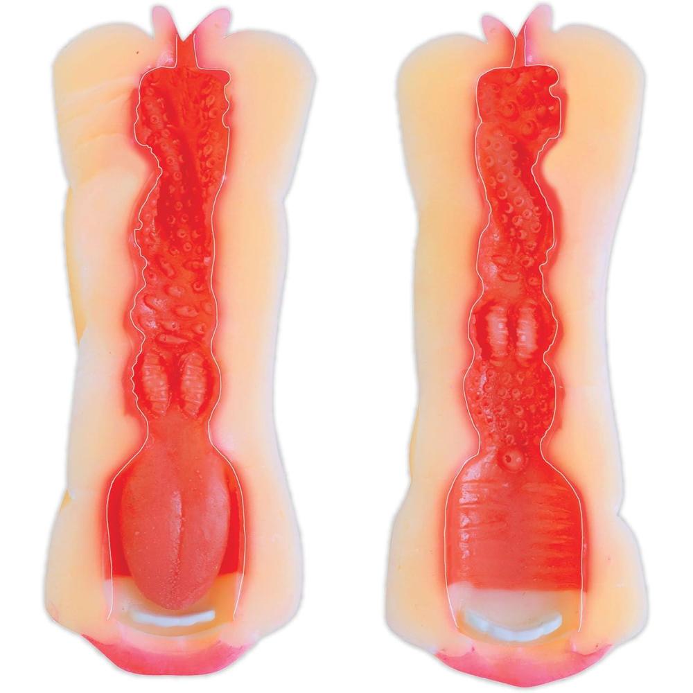 imageAdam ampamp Eve Adams Bang and Blow Deep Throat Super Stroker Double Ended Mouth and Vagina Realistic Soft Lips Flexible Tongue and Teeth Textured Interior 75 by 3 Inches Super Stretchy Maximum Pleasure