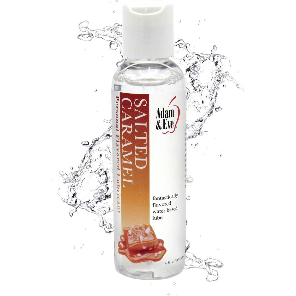 imageAdam ampamp Eve Water Based Lube Personal Lubricant Long Lasting Non Sticky Non Staining Lube for Men Gifts for Women and Couples Lubricants for Privacy and Toys Easy Clean Up 8 oz UnflavoredCaramel