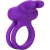 imageAdam ampamp Eve Silicone Rechargeable Rockin Rabbit Enhancer Clitoral Stimulator for Him and Her Dual Silicone Rings 7 Functions of Vibration Waterproof Couples Ring Rechargeable Vibrating Toy