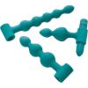 imageAdam ampamp Eve Vibrating Bumpy Bead Set 3 Piece Silicone Butt Plug Kit with Bullet Vibe Small Medium Large Anal Beads for Beginners and Advanced 7 Function Waterproof Anal Toy Adult Toys for Men Women