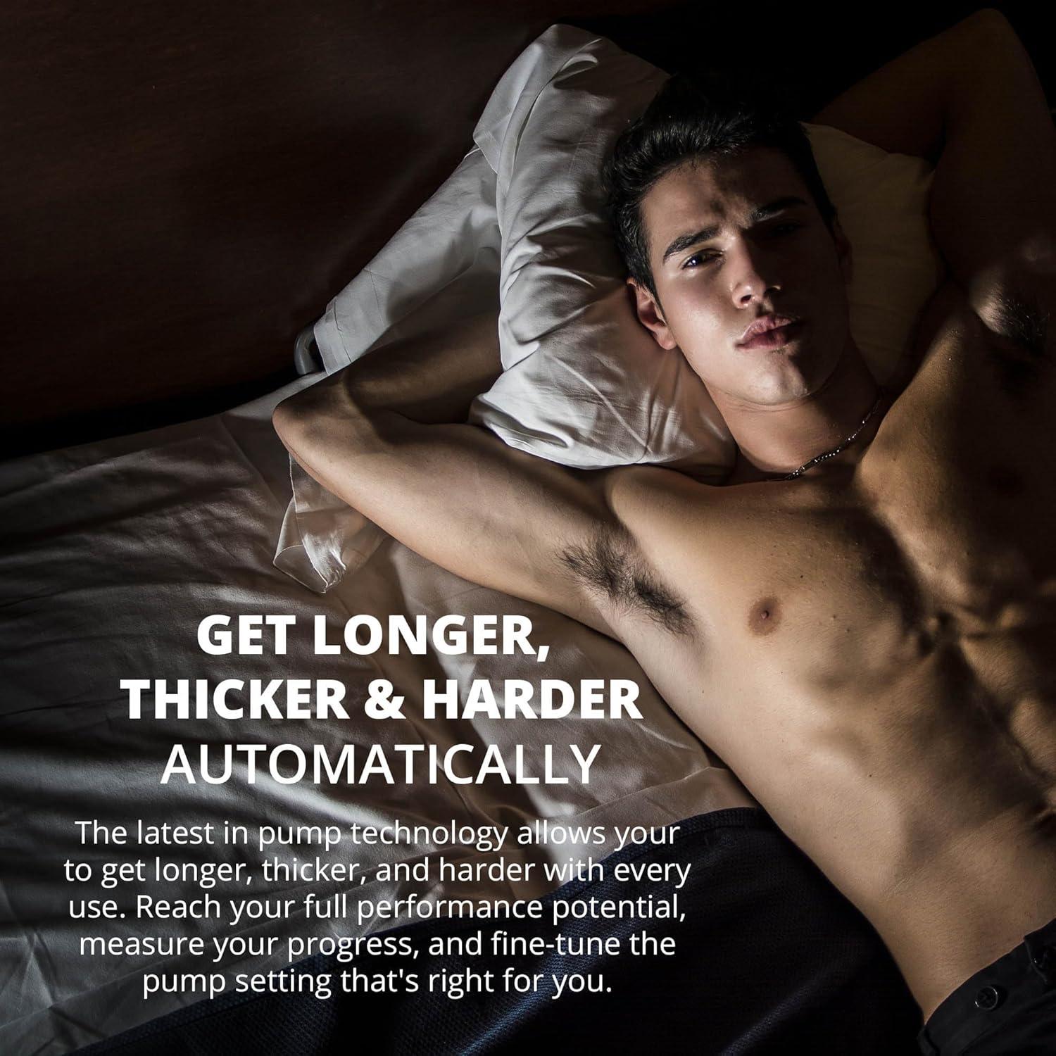 imageAdam ampamp Eve Adams Rechargeable Penis Pump Dick Erection Enlarger Sucker Adult Sex Toy for Men Electric Cock Stretcher Stimulation Device ampamp Extender Bigger ampamp Harder Erections 825 in Insertable