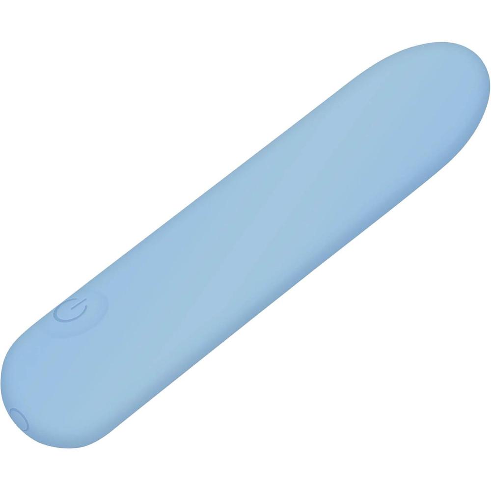 imageAdam ampamp Eve Eves Silky Sensations Silicone Rechargeable Bullet Portable Handheld Toys for Women Sex Massage Tools Small Mini Quiet Vibrator Personal Pleasure Waterproof Easy Clean Blue