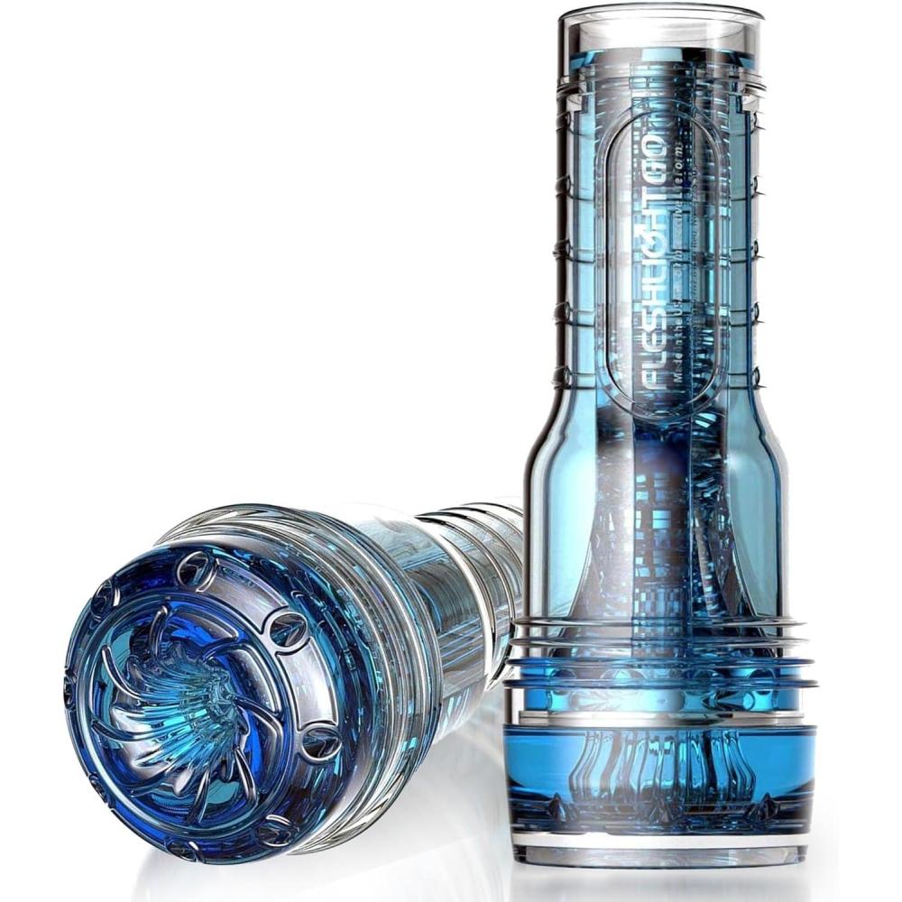 imageAdam and Eve Adams Trainer by Fleshlight Intensity Chambers to Enhance Stimulation Male Masturbator Sex Toy Electric Pocket Pussy Autoblow Valentines Day Gift for Him 85 Inch Clear