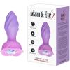 imageAdam and Eve Rotating Rose Plug Jeweled Anal Vibrator Vibrating Metal Backdoor Plug USB Rechargeable with Jewel Base Temperature Play 4 Vibration Modes Comfortable for Beginners to Advanced Users
