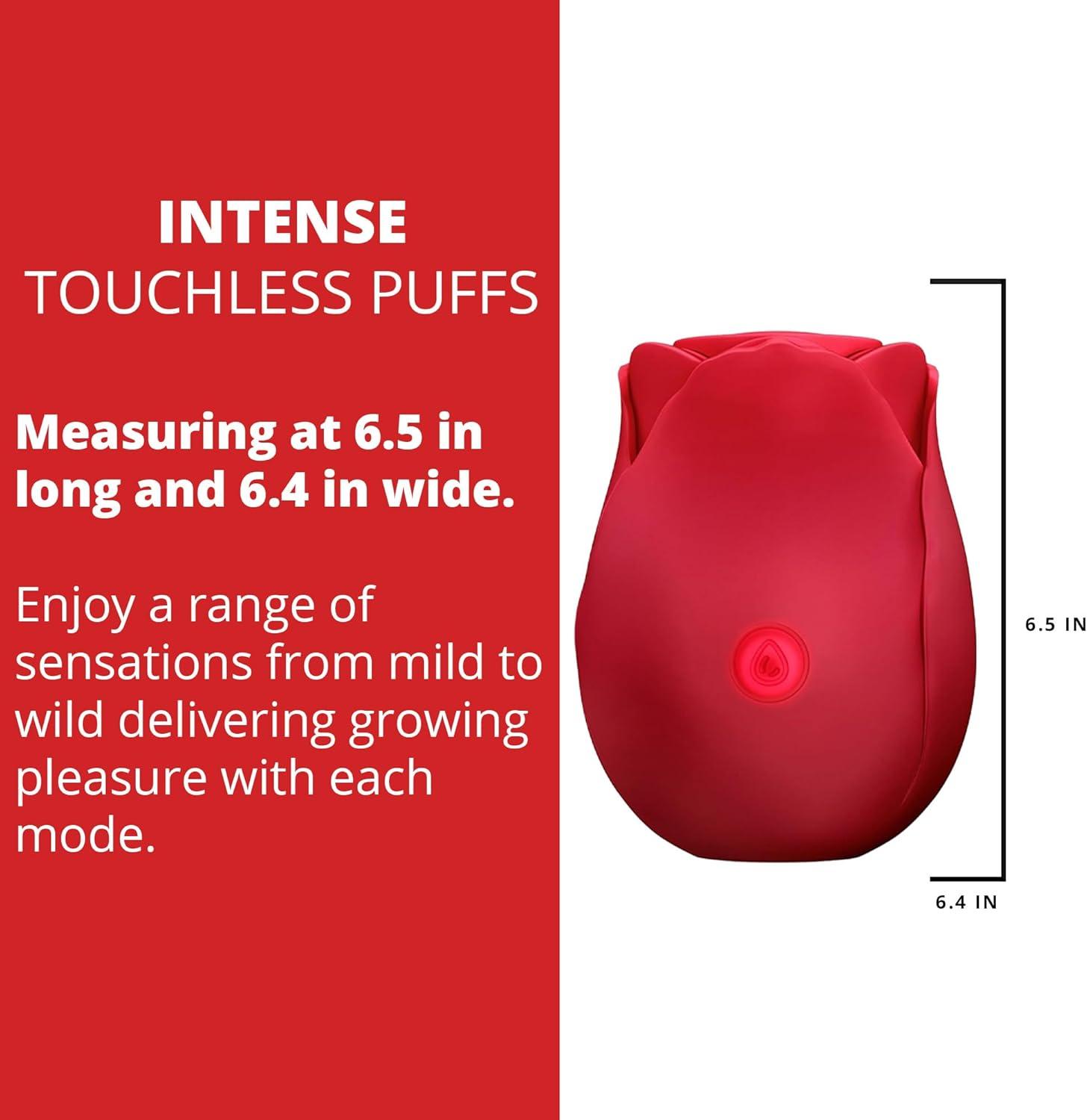 imageAdam ampamp Eve Eves Ravishing Suction Rose Clitoral Stimulator Powerful Suction Vibrator for Women 10 Function Pleasure Water Resistant Silicone Oral Sex Toy Rechargeable Adult Toy for Couples