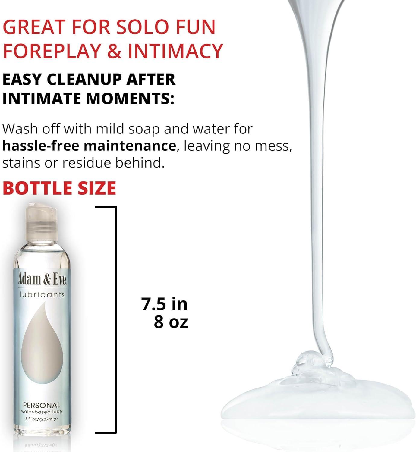 imageAdam amp Eve Silicone Based Personal Lubricant Adult Sex Lube for Women Men Couples Lubricants for Privacy and Toys Long Lasting Non Sticky Anal amp Dildo Gel Vagina Lube 4 oz Clear