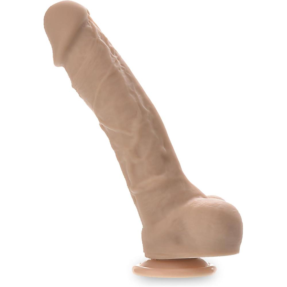 imageAdam amp Eve Adams Silicone Dildo with Realistic Shaft Long Huge Thick Adult Real Skin Sex Toys for Women Men amp Couples Giant Life Like Fake Penis for G Spot Anal amp Orgasm 10 in White