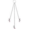 imageAdam amp Eve Chain Me Up Kink Clamps Adjustable Nipple and Clit Clamp Set Metal Chains with Rubber Tipped Clamps BDSM Bondage Accessories for Couples Sensory Play Hands Free Stimulation Adult Toy