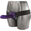 imageAdam amp Eve Hollow Strap On Dildo Adjustable Wearable Harness with Penis Sleeve to Enlarge Strap On Realistic Cock Extender for Pegging Adult Sex Toys for Men Women amp Couples 6 in Purple