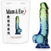imageAdam amp Eve Twisted Love Glass Dildo and Butt Plug Double Ended Curved for G Spot and Prostate Stimulation Textured Swirls Plug Shaped End for Backdoor Play Temperature Play 9 Inches GlassSeaside Multicolor  75