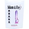 imageAdam and Eve Sunset Dreams Dildo Realistic Dildo with Veins and Balls Suction Cup Base for Hands Free Play Non Vibrating Smooth Phallic Shaft for Deep Sensation and Solo or Couple Fun
