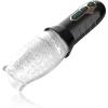 imageAdams Gawk Gawk Rotating amp Vibrating Masturbator 10 Vibration Modes 5 Spinning Settings TPE Sleeve with Stimulating Textures Rechargeable Male Masturbator for Shaft Stimulation and Ultimate Pleasure