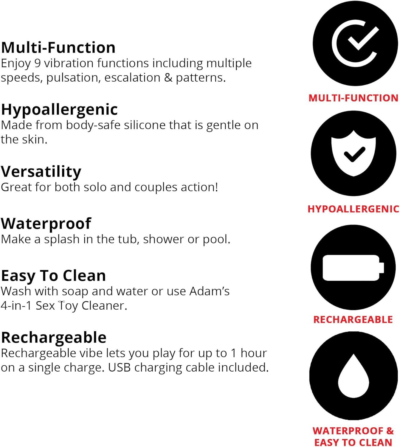 imageAdam amp Eve Eve Vibrating Strapless Strap On Dildo 9 Vibration Modes Adult Toy Anti Slip Silicone Insertable Double Ended Vibrating Sex Toy for Women amp Lesbian Couples Anal Strapon Dildo 5 Pink