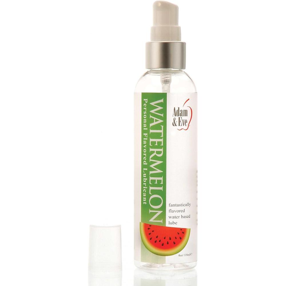 imageAdam amp Eve Water Based Lube Personal Lubricant Long Lasting Non Sticky Non Staining Lube for Men Gifts for Women and Couples Lubricants for Privacy and Toys Easy Clean Up 4 oz Watermelon