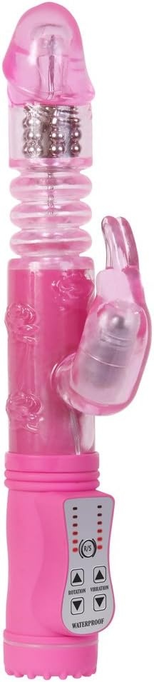 image:imageAdam amp Eve Eves First Thruster Rabbit Dildo with Thrusting Shaft 55 Pink