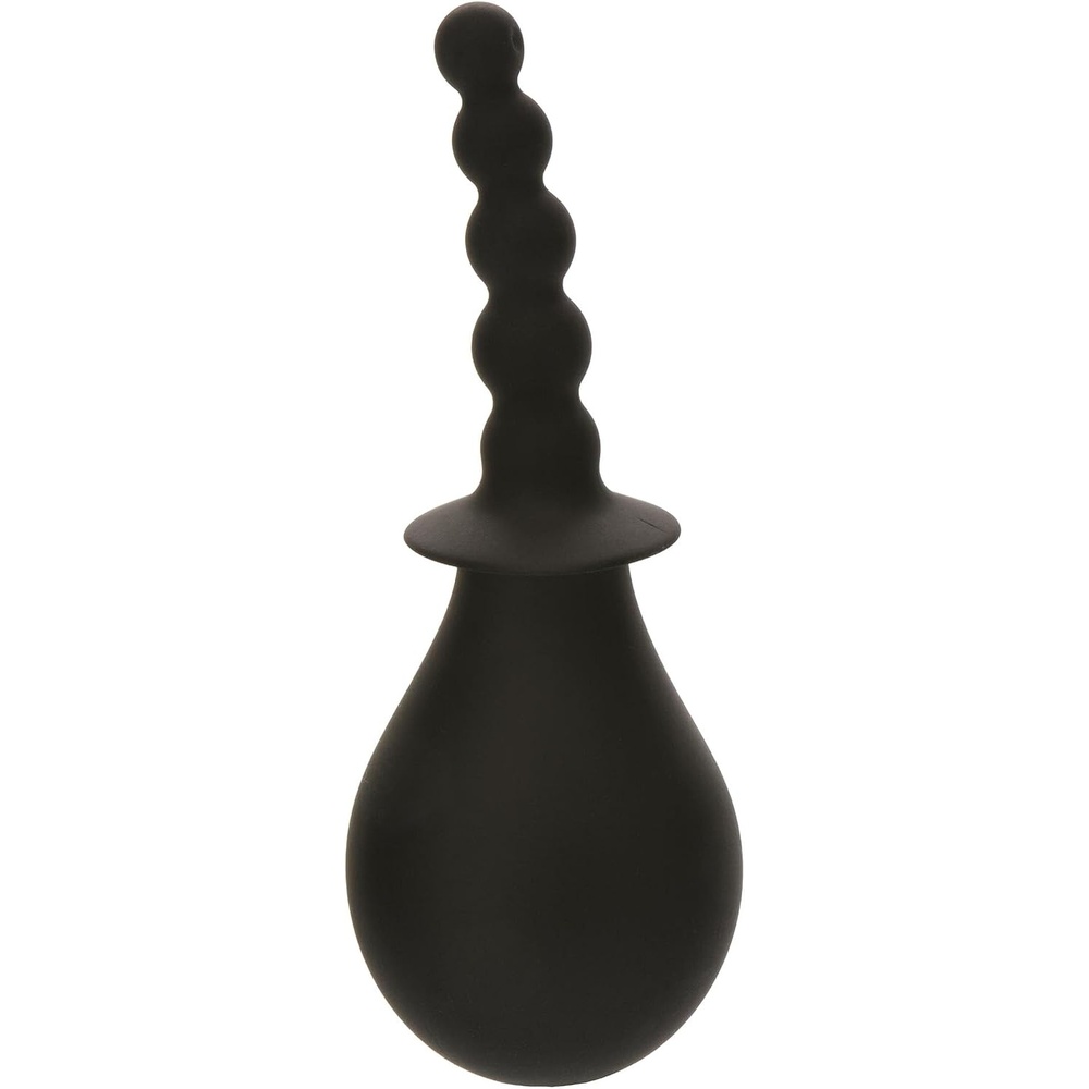 image:imageAdam amp Eve Smooth and Easy Silicone Douche Soft Flexible Tip for Comfortable Cleaning Graduated Beads for Gentle Stimulation Flared Base for Safety Easy to Use and Clean Anal and Vaginal Douche